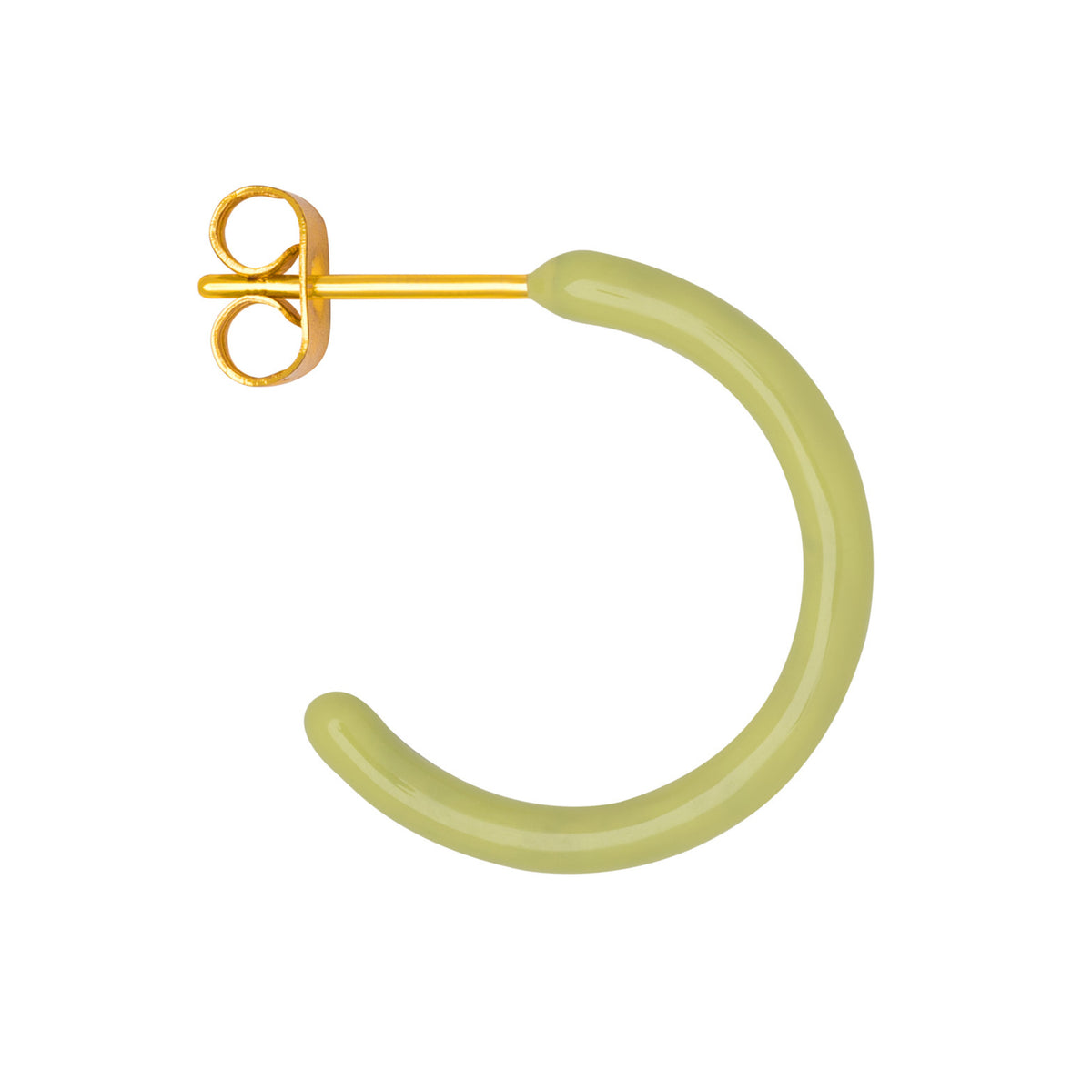 Color Hoop Medium - Lime