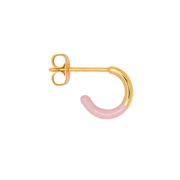 Color Hoop Half Dip - Light Pink