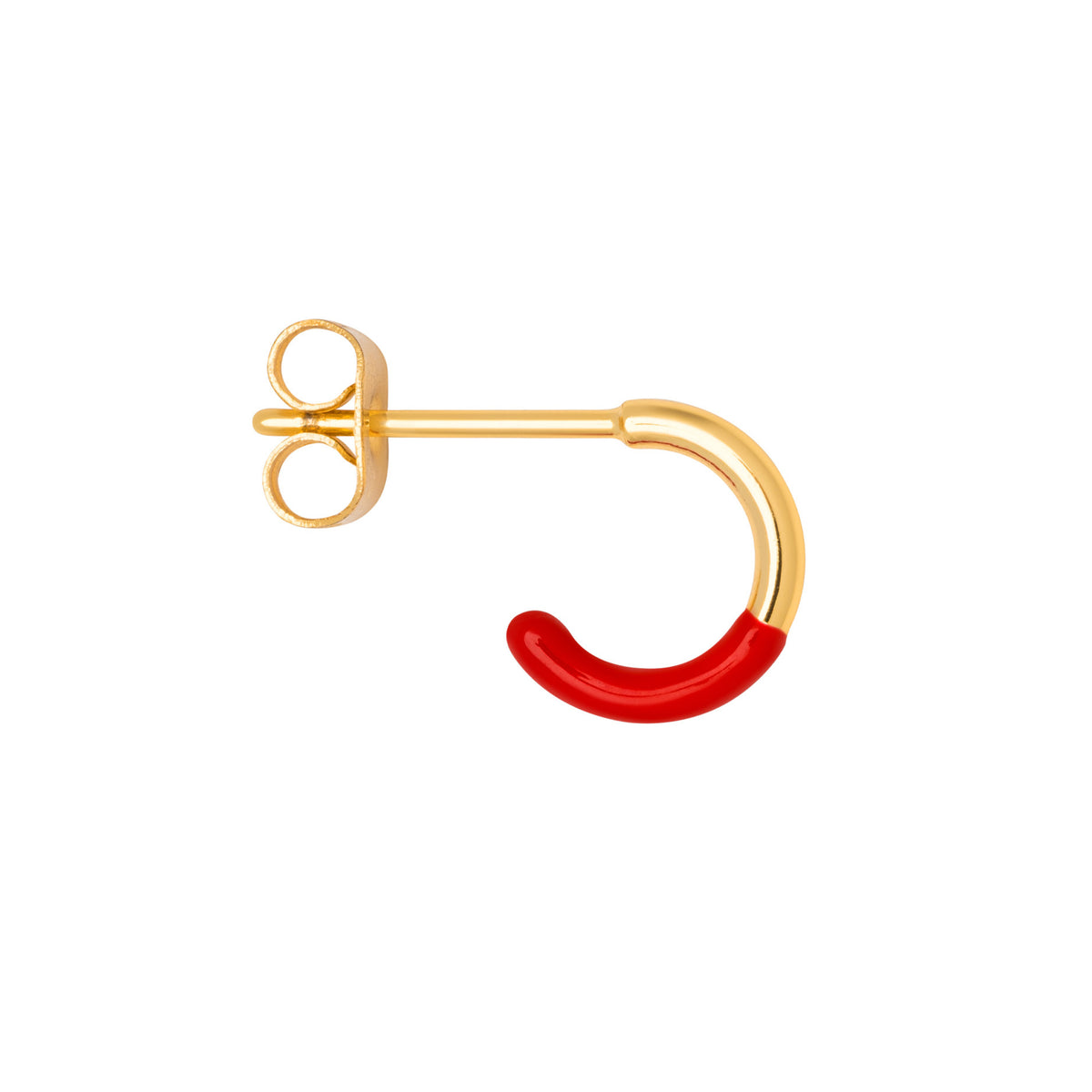 Color Hoop Half Dip - Passion Red