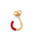 Color Hoop Half Dip - Passion Red