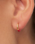 Color Hoop Half Dip - Passion Red