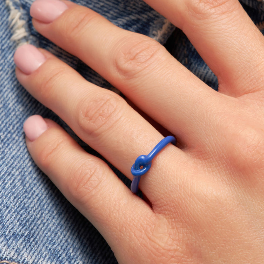 Love Knot Ring - Dazzling Blue