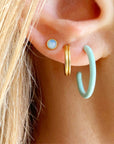 Color Hoop Medium - Mint