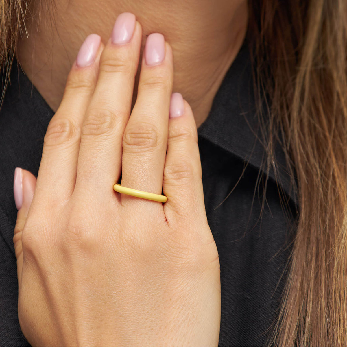 Color Ring - Pale Yellow