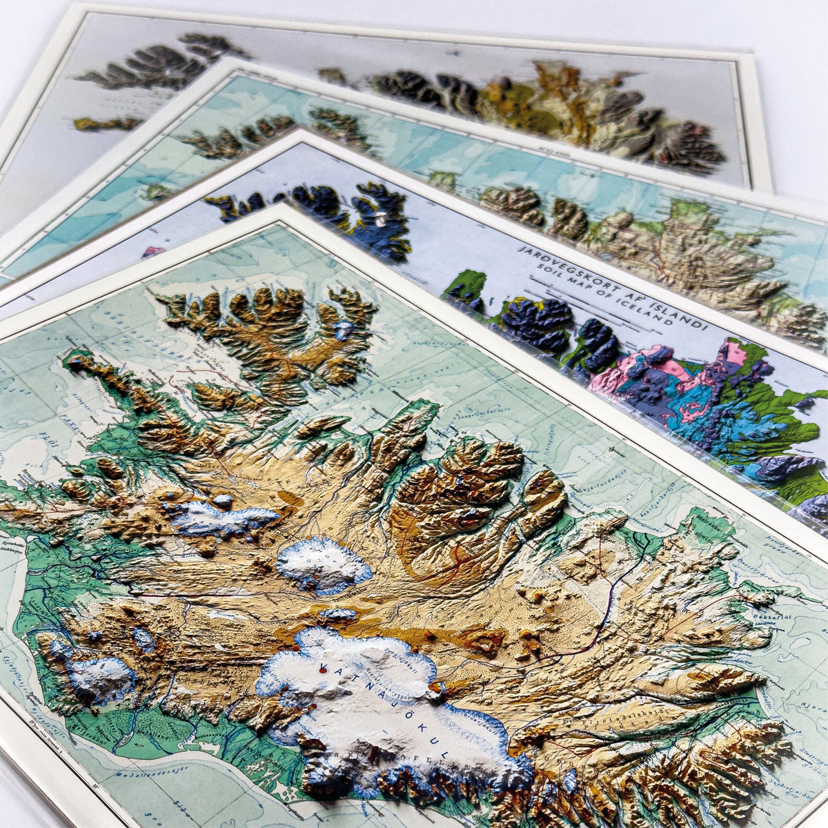 Atlaskort - Maps of Iceland