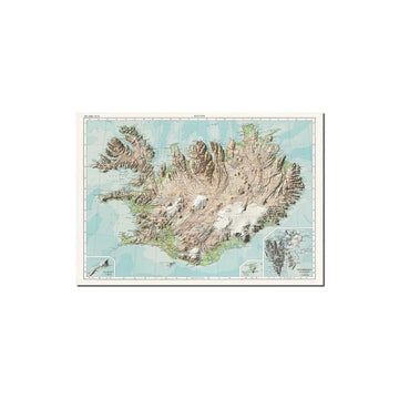 Atlaskort - Maps of Iceland