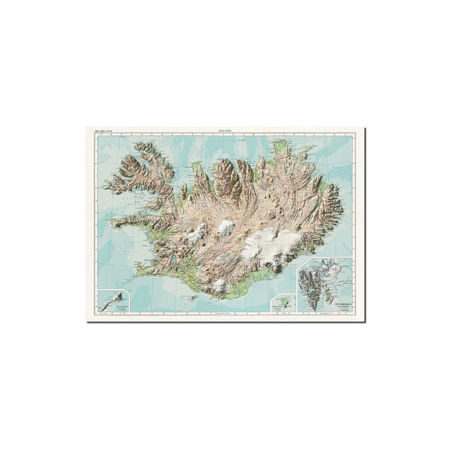 Atlaskort - Maps of Iceland