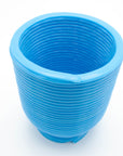 Blár Flora Pot - Plastplan