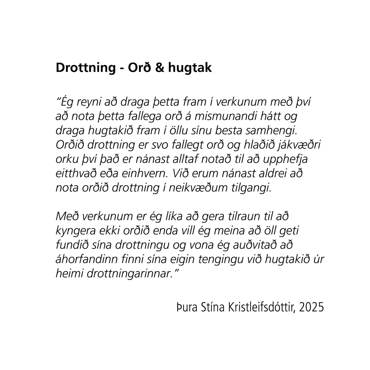 Slay, drottning - Sura