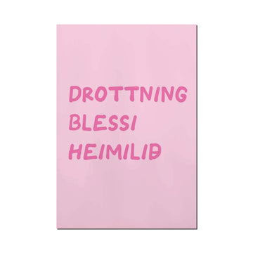 Drottning blessi heimilið - Sura