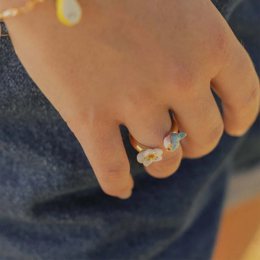 Blue Bird & Pear Blossom FaceToFace  - Nach Bijoux