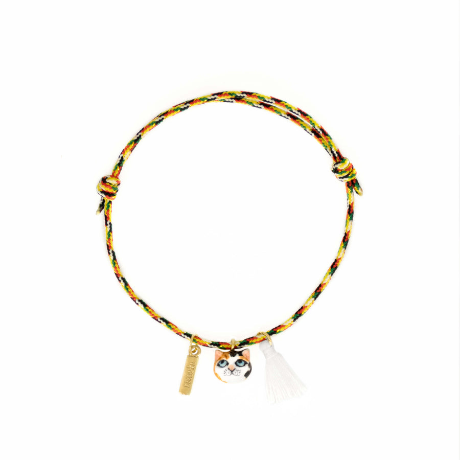 Cat with pompom Multicolor - Nach Bijoux