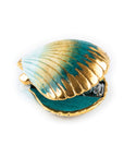 Blue & Gold Shell - Nach Bijoux