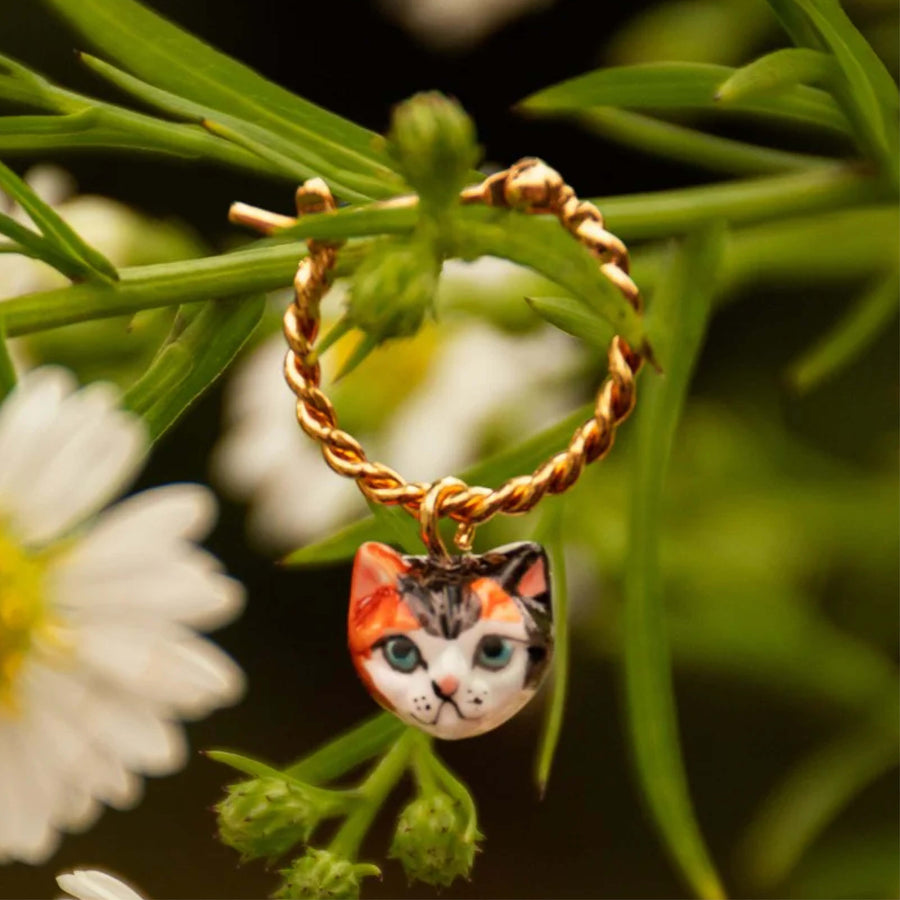 Cat mini hoop - Nach Bijoux