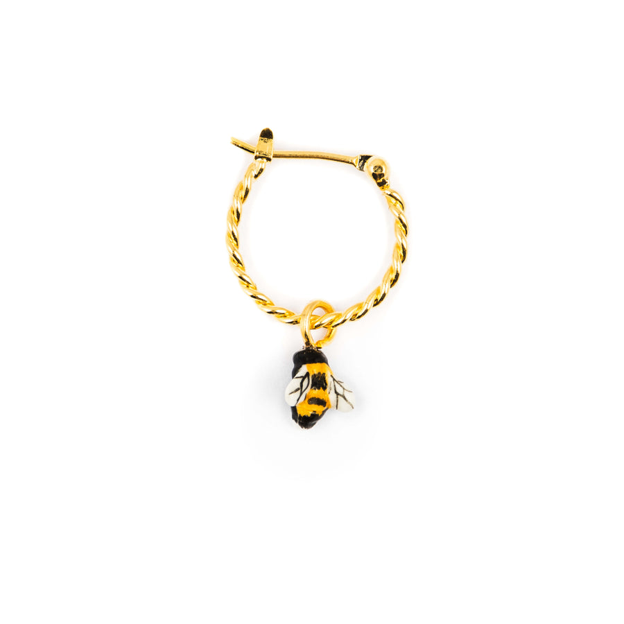 Bee mini hoop - Nach Bijoux