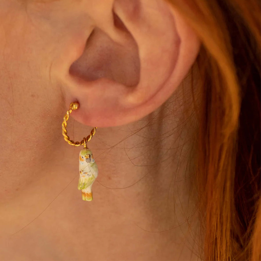 Parakeet mini hoop - Nach Bijoux