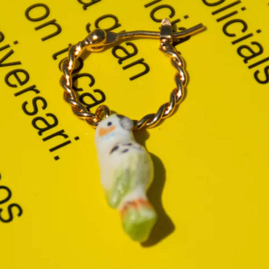 Parakeet mini hoop - Nach Bijoux