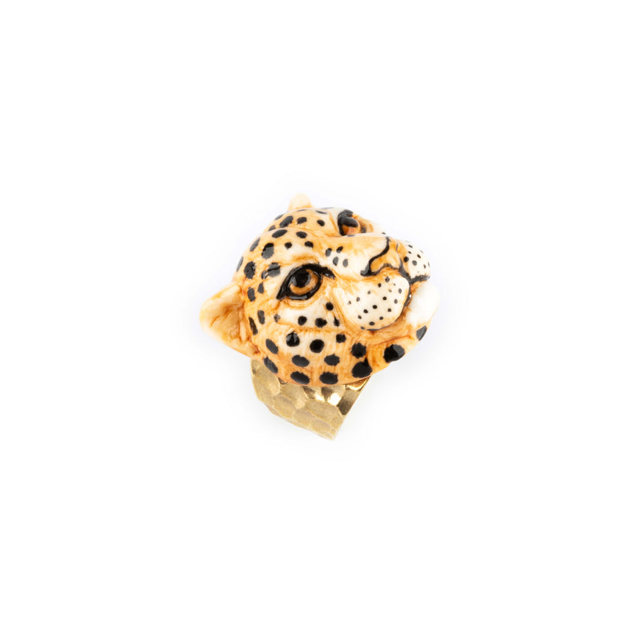 Leopard hammered - Nach Bijoux