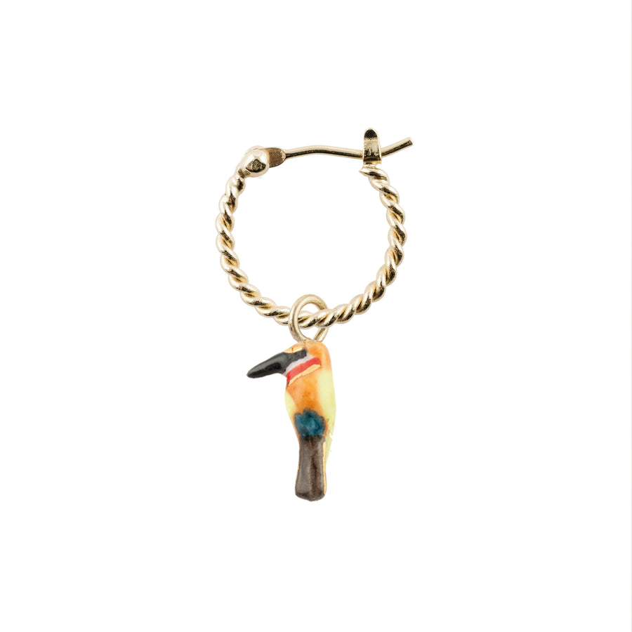African Bee-eater mini hoop - Nach Bijoux