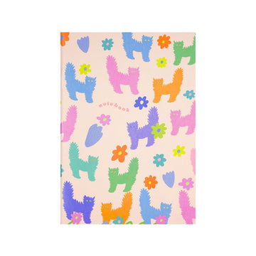 Notebook Cat - Greeting Life