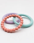 Color Ball Ring - Burnt Coral