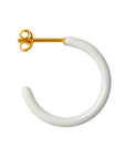 Color Hoop Medium - White