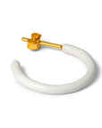 Color Hoop Medium - White