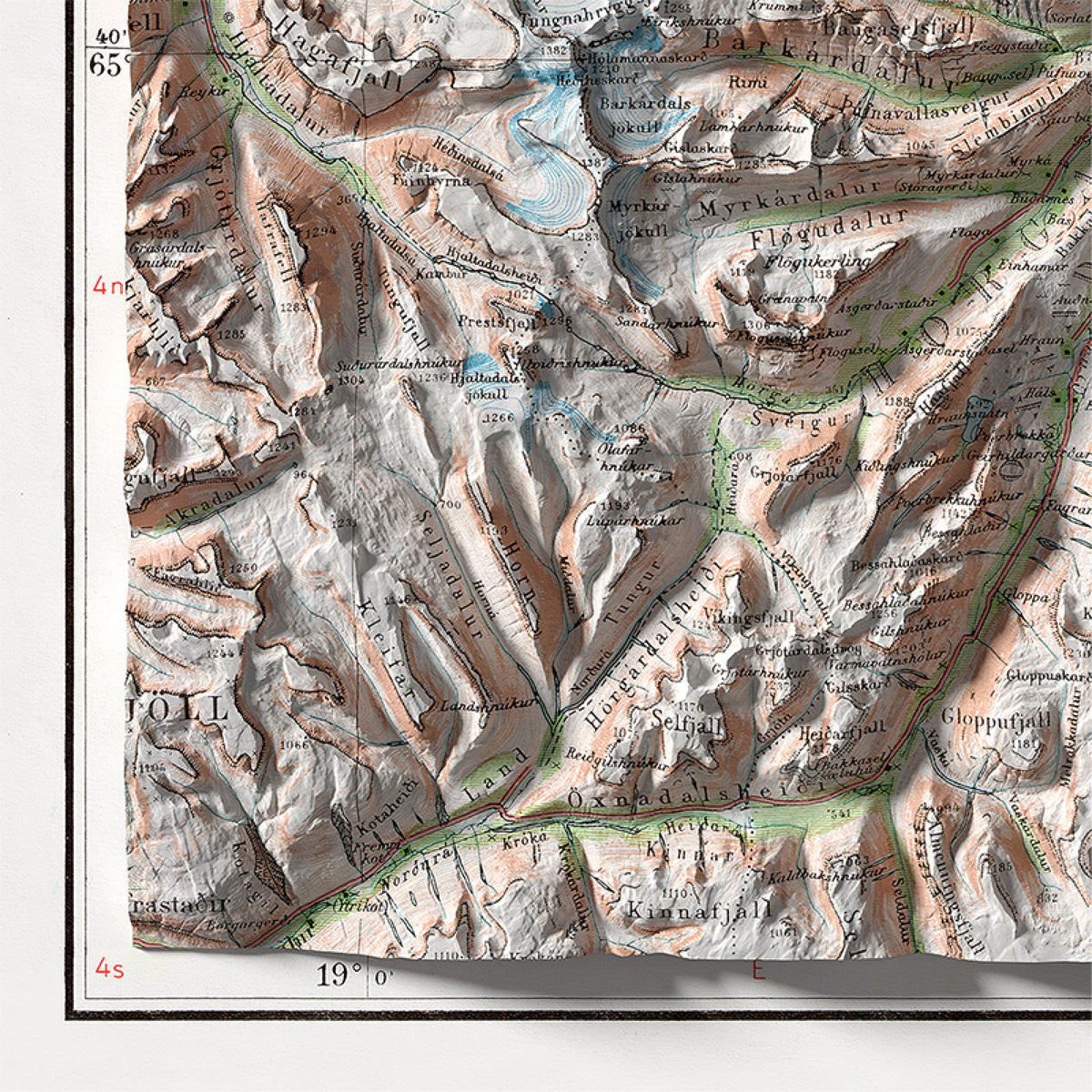 Eyjafjörður - Maps of Iceland