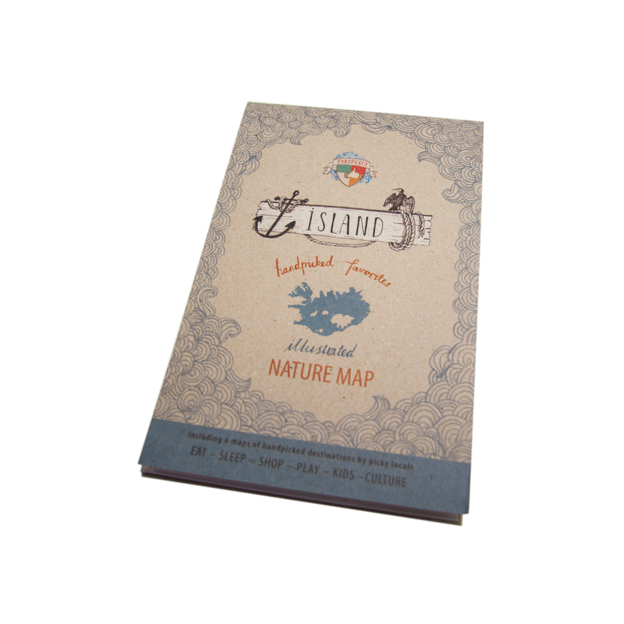 Náttúrukort - Handpicked Iceland
