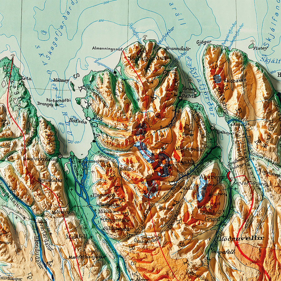 Íslandskort - Maps of Iceland