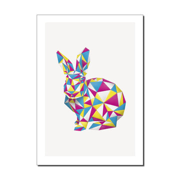 CMYK Rabbit - Jón Ingiberg