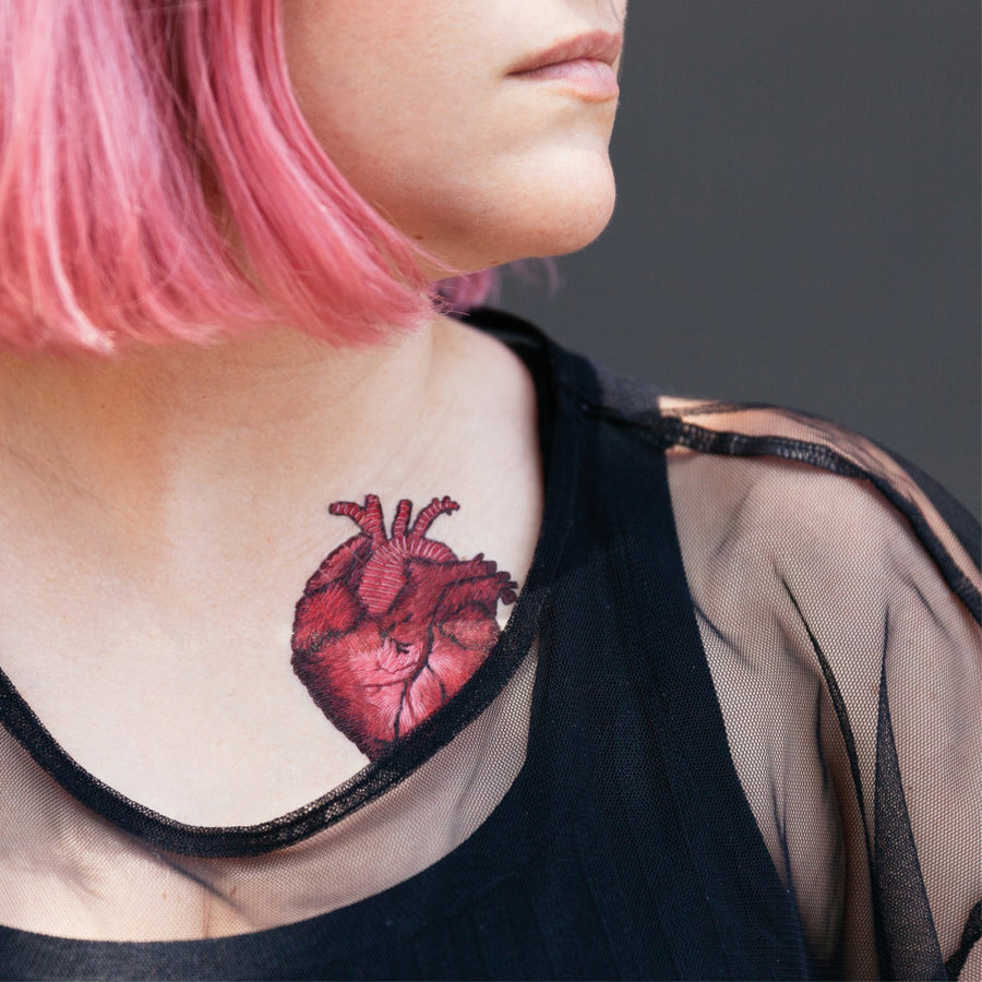 Stitched Heart - Tattly