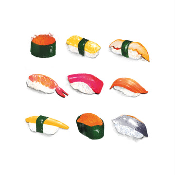 Sushi Platter - Tattly