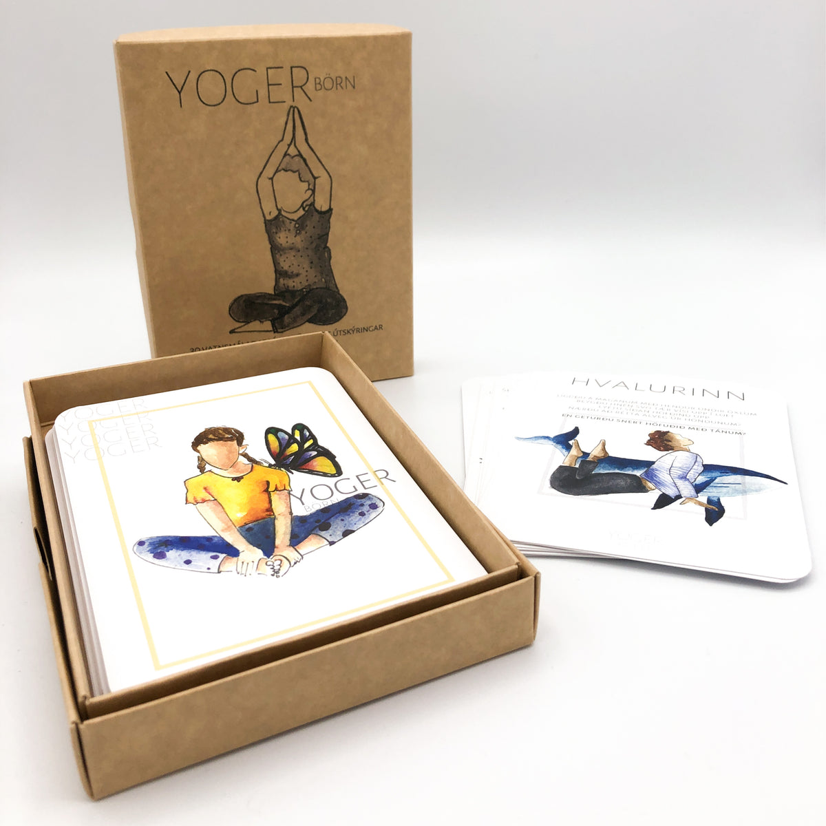 YOGER BÖRN - Jógaspilið