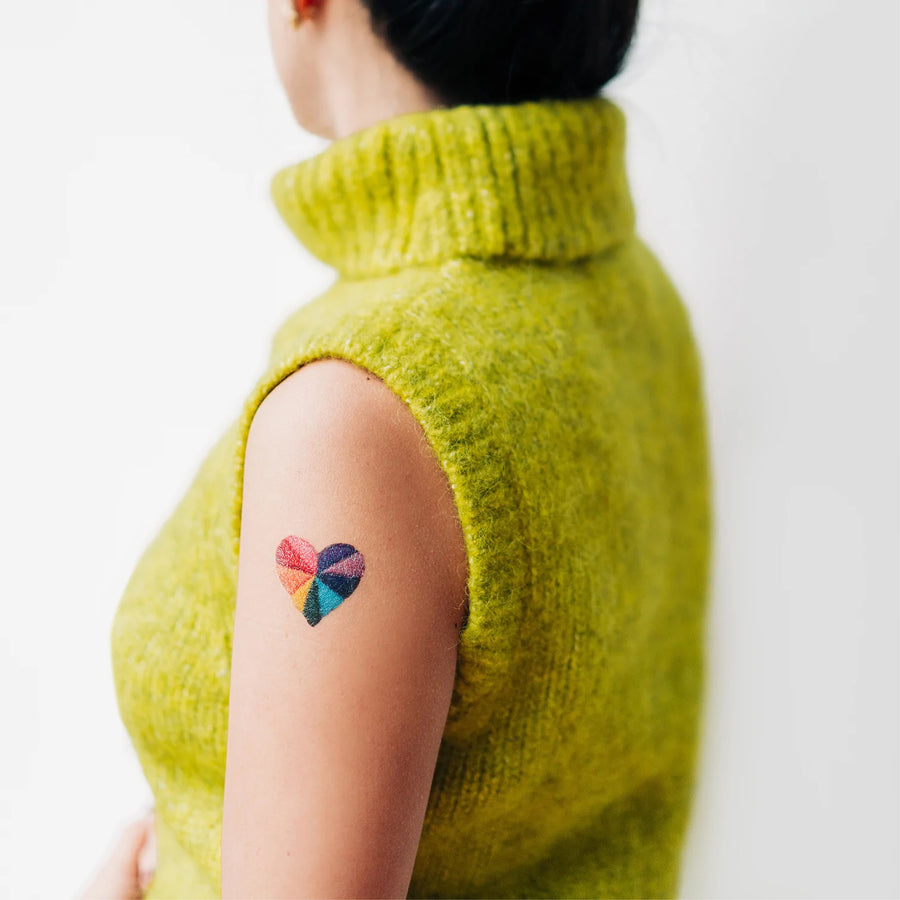 Rainbow Heart - Tattly