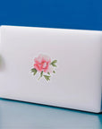 Salmon Peony - Tattly Sticker