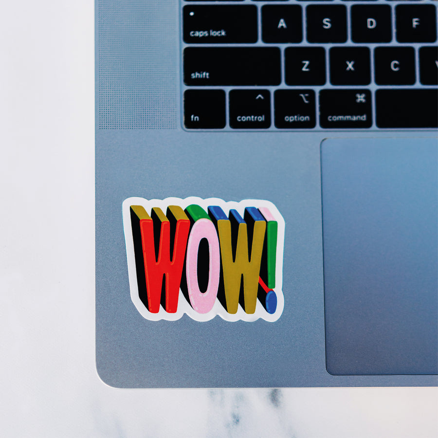 WOW! - Tattly Sticker