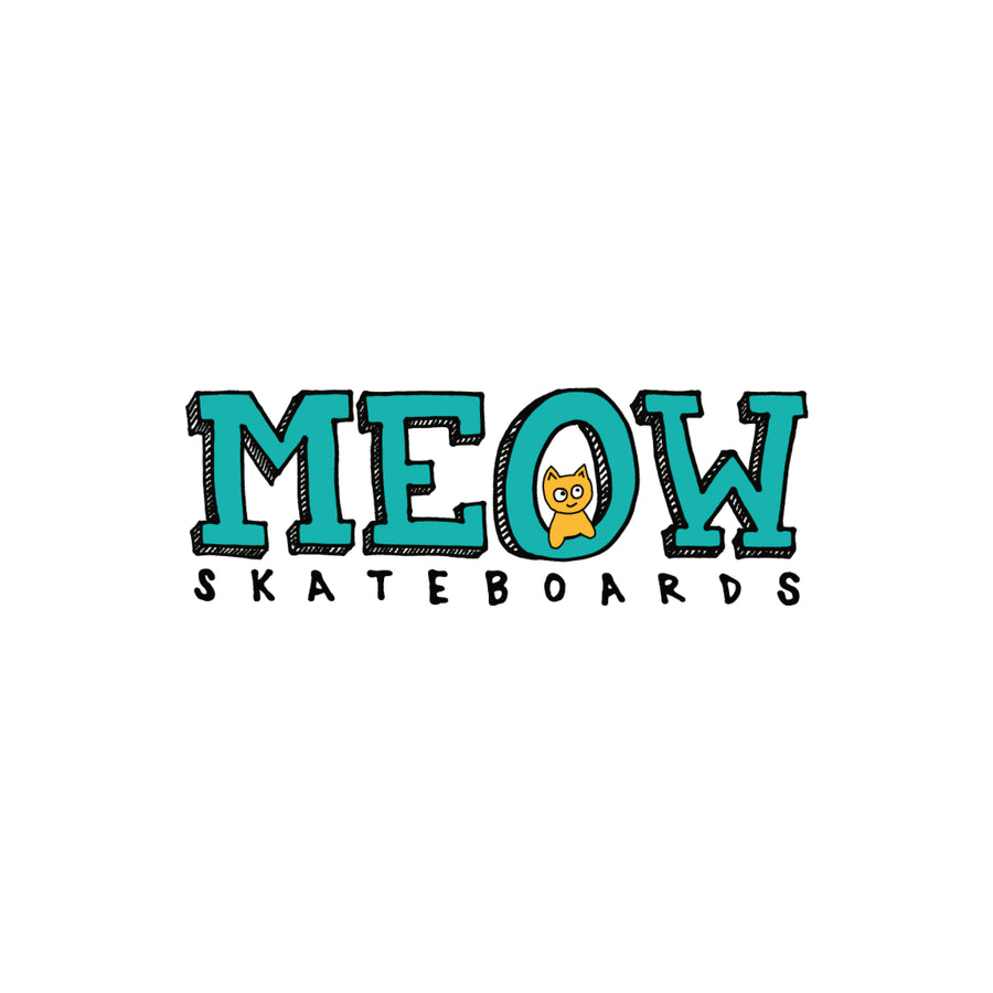 Meow Big Cat Purple Deck - Meow Skateboards