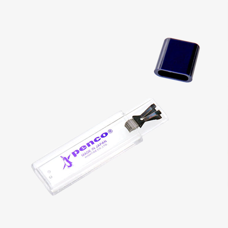 Skrúfblýantur Rauður/Brass - Penco