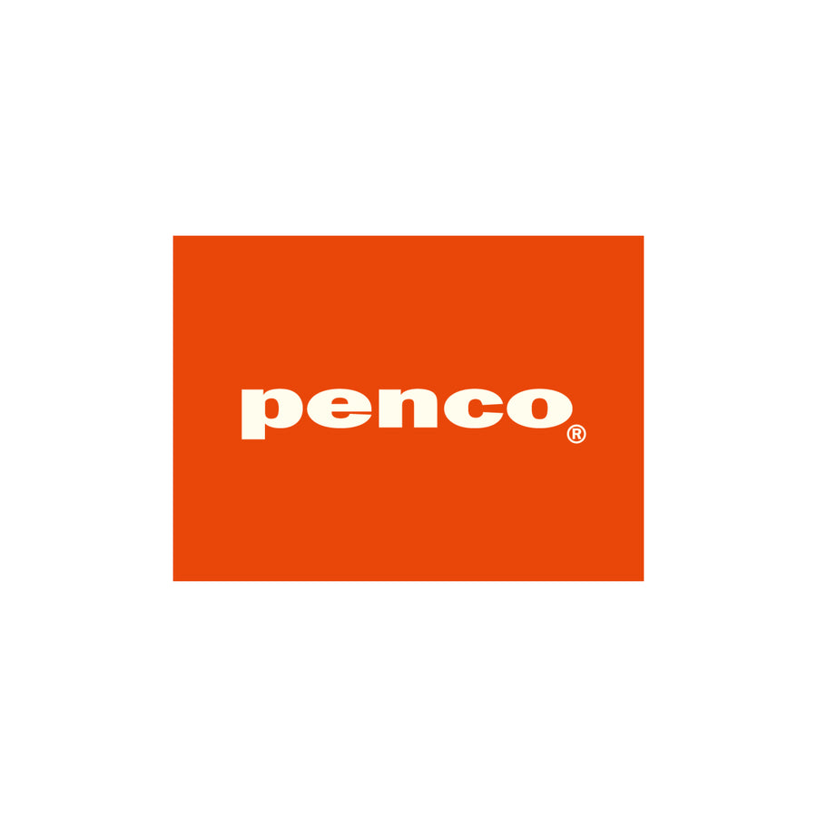 Skrúfblýantur Rauður/Brass - Penco